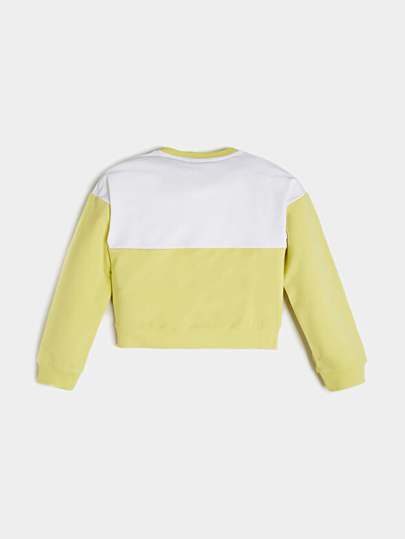 Sweatshirt with glitter logo - 2