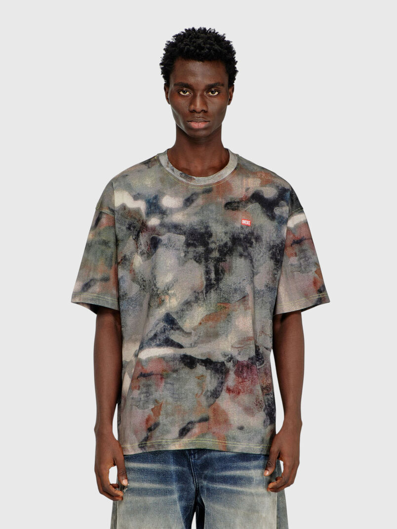 Camouflage print t-shirt - 3