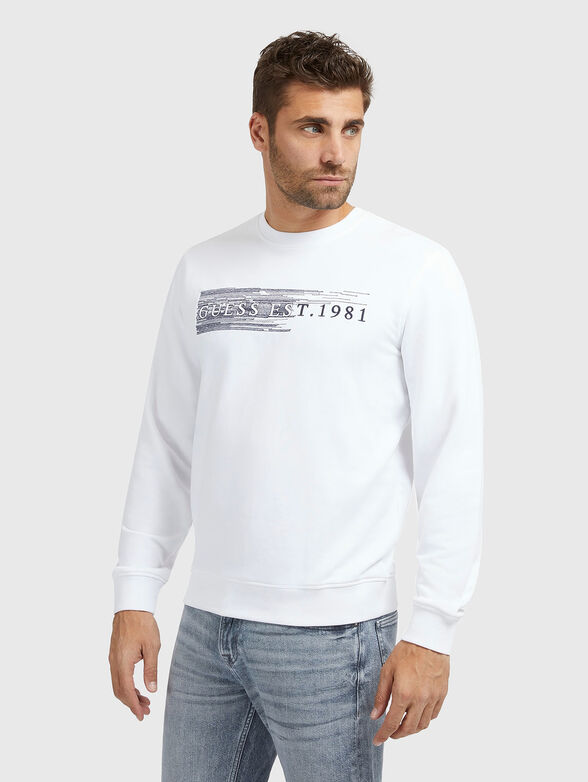 Sweatshirt with embroidered logo - 1