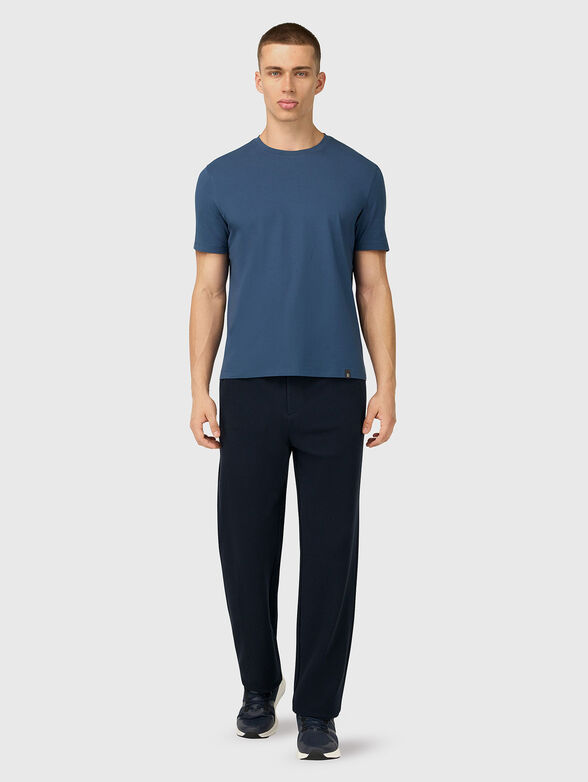 Round neck cotton T-shirt  - 2