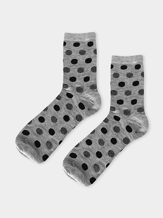 Чорапи EASY LIVING с принт на точки  - 1