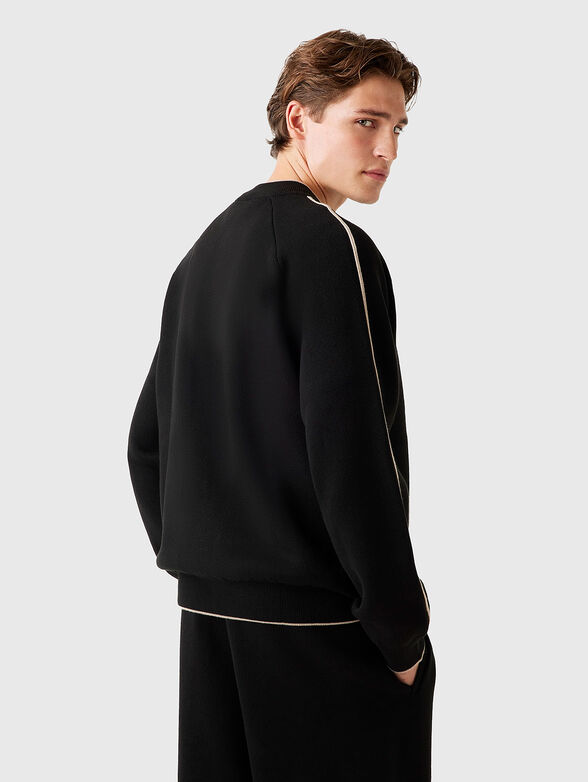 YAKI sweatshirt with contrasting trim - 3