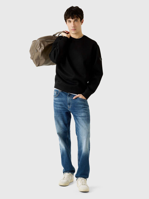 Sweatshirt with oval neck - 2