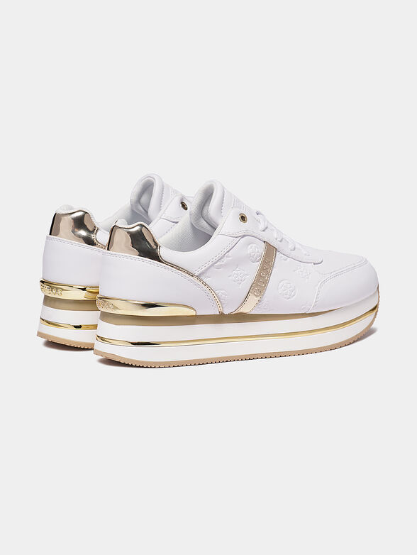 DAFNEE Black platform sneakers - 2