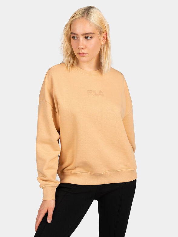 NESSA oversized sweatshirt with logo  - 1