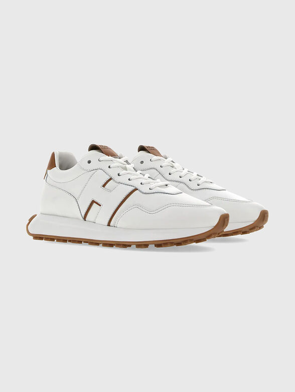 Genuine leather sneakers - 2