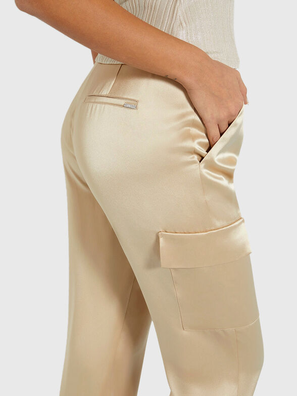 MARZIA satin trousers - 3