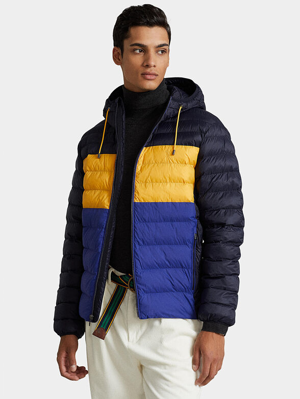 TERRA hooded jacket with quilted effect - 1