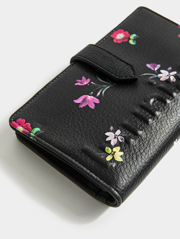 Wallet with floral print - 4