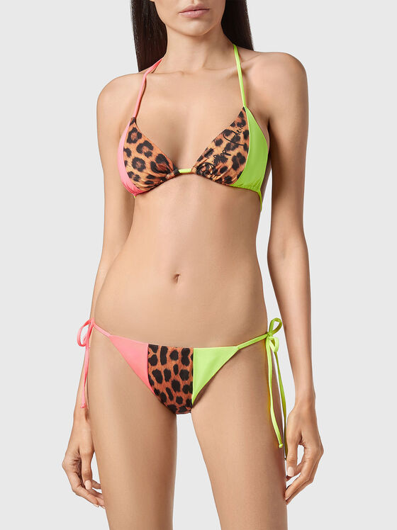 Multicoloured two-piece swimsuit - 1