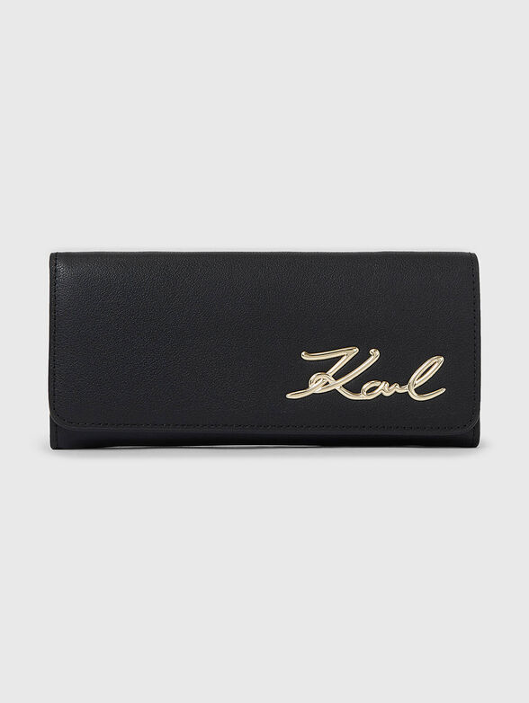 K/SIGNATURE black wallet - 1
