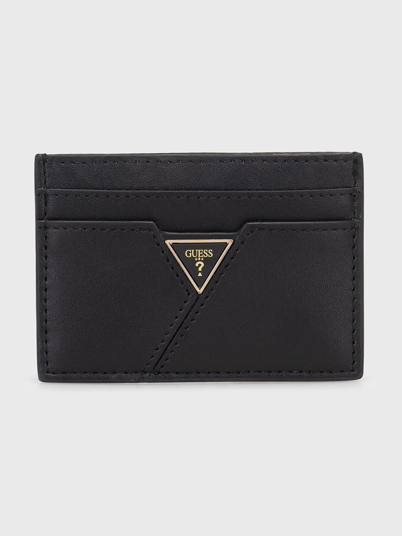 Two colour card holder with logo brand GUESS Globalbrandsstore en