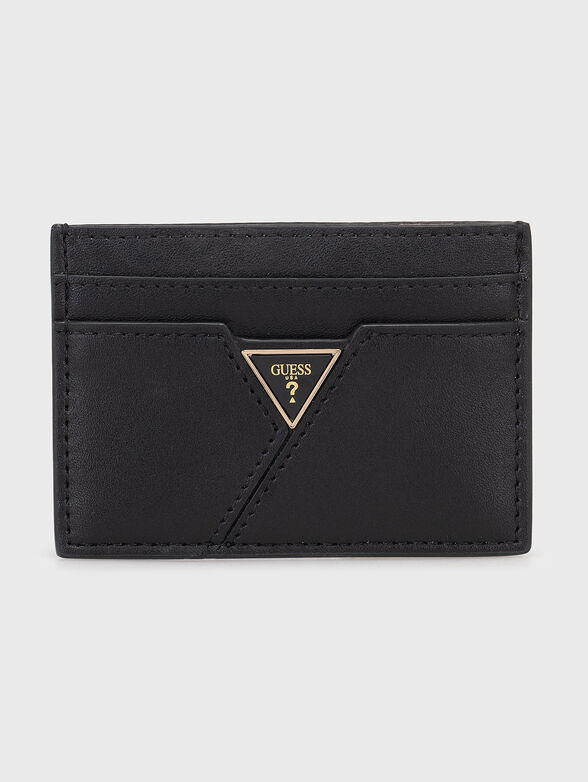 Two-colour card holder with logo - 1