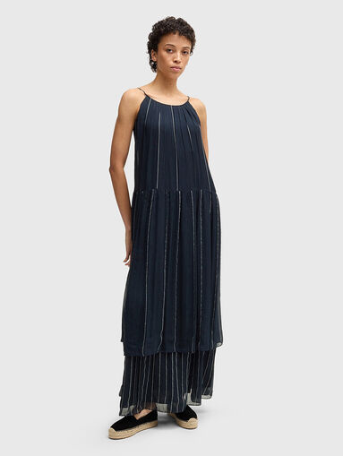 Maxi dress with shiny details - 5
