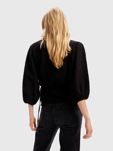 Puff sleeve dress - 3