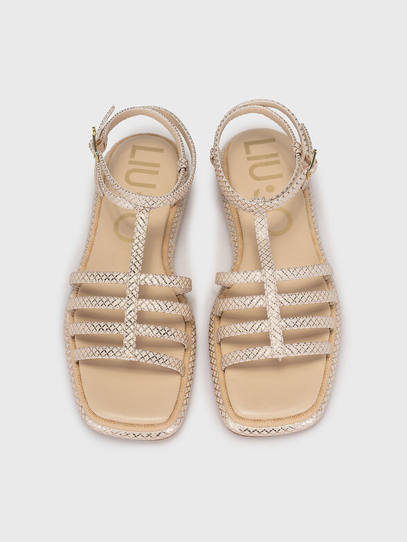 AMELIA 15 black sandals  - 6