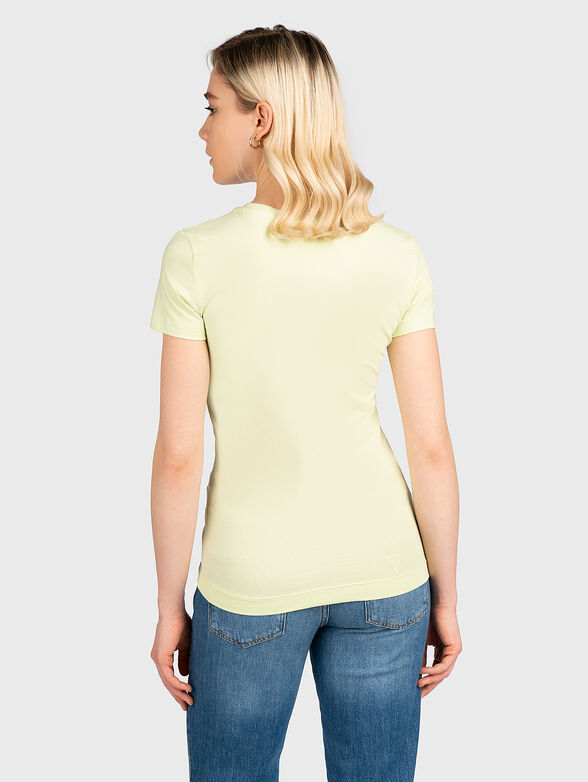 T-shirt with floral motifs and logo - 3