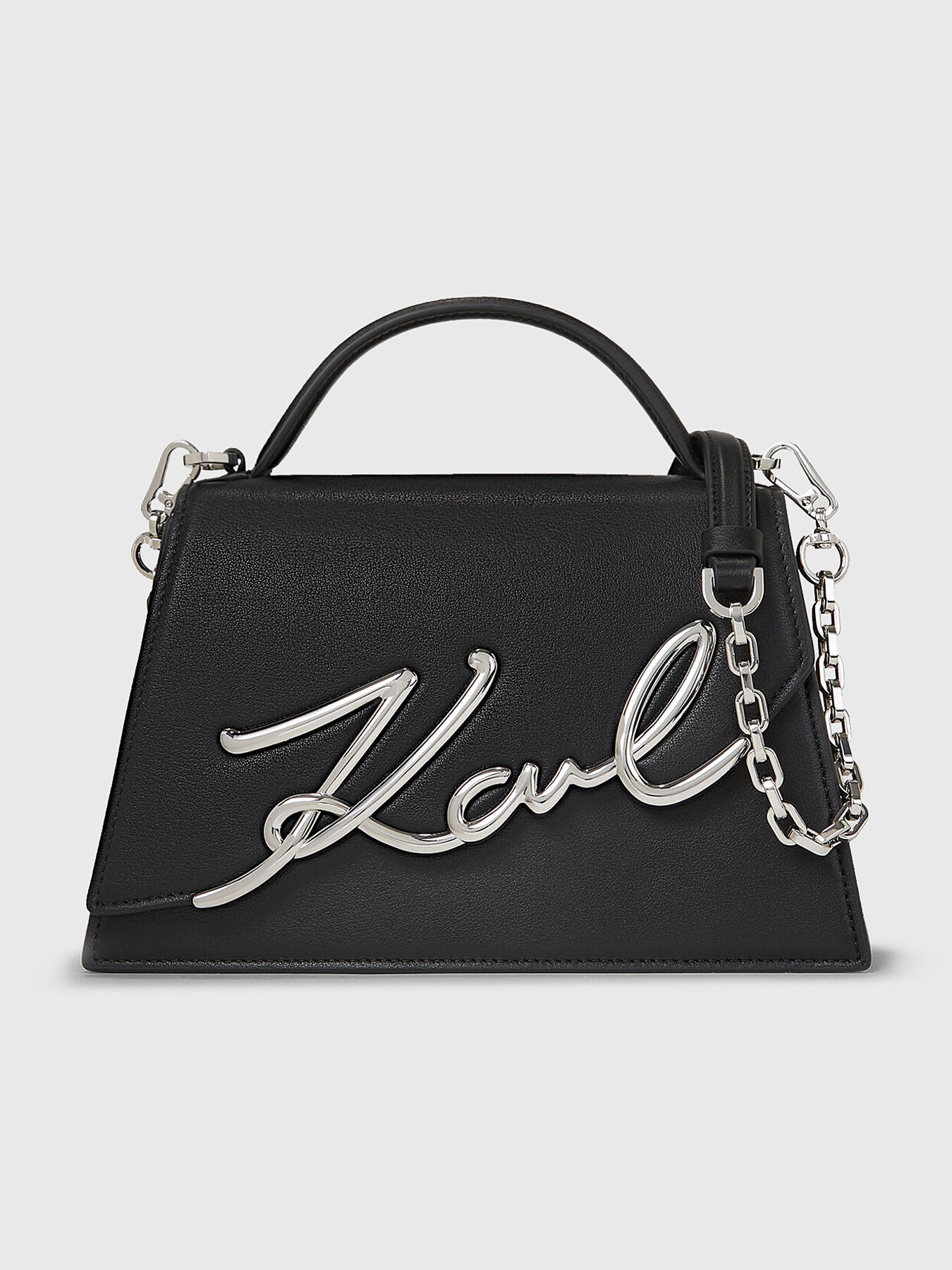 K SIGNATURE 2.0 crossbody bag in leather brand Karl Lagerfeld Globalbrandsstore en