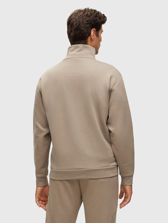 Cotton-blend sweatshirt with logo  - 3