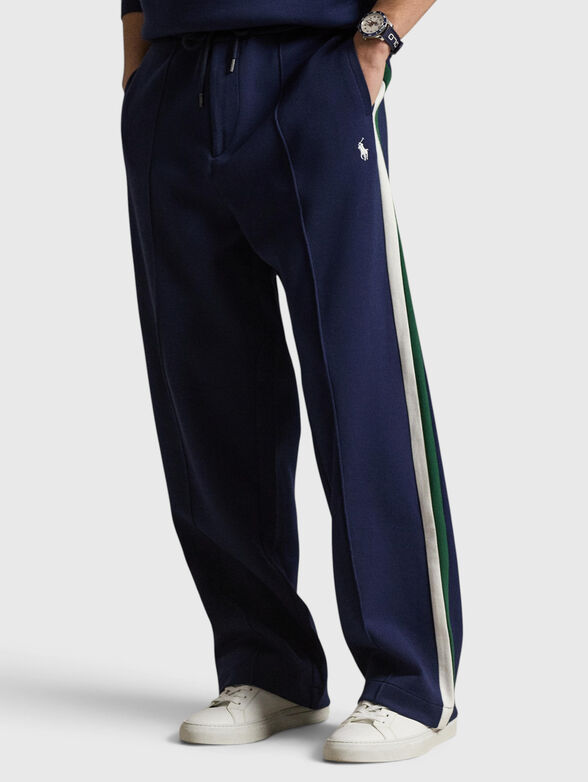 Dark blue sports pants - 1