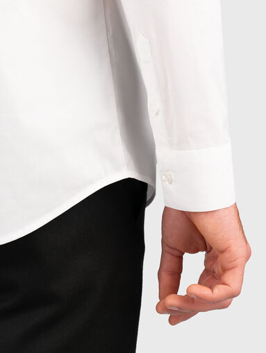 Black shirt with logo detail  - 4