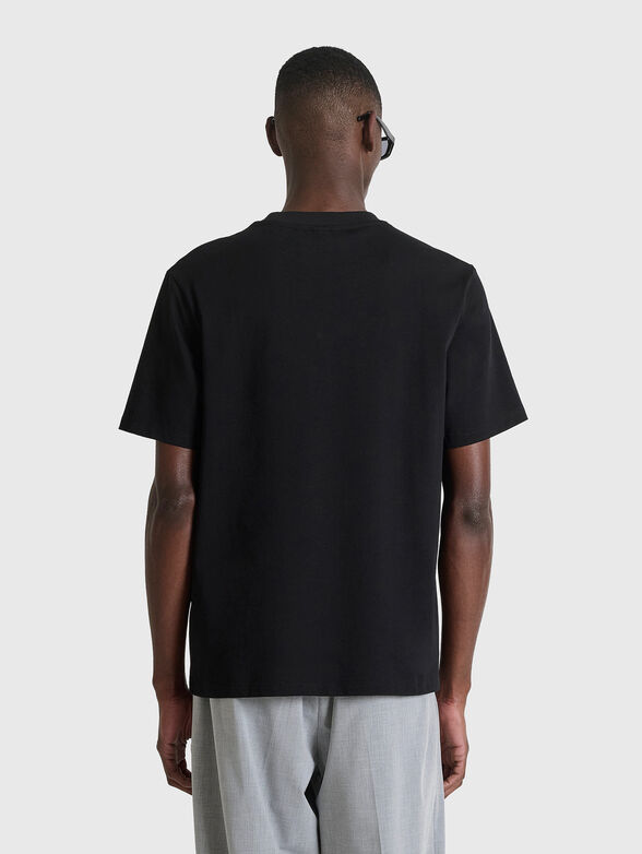 Cotton T-shirt with front logo - 2
