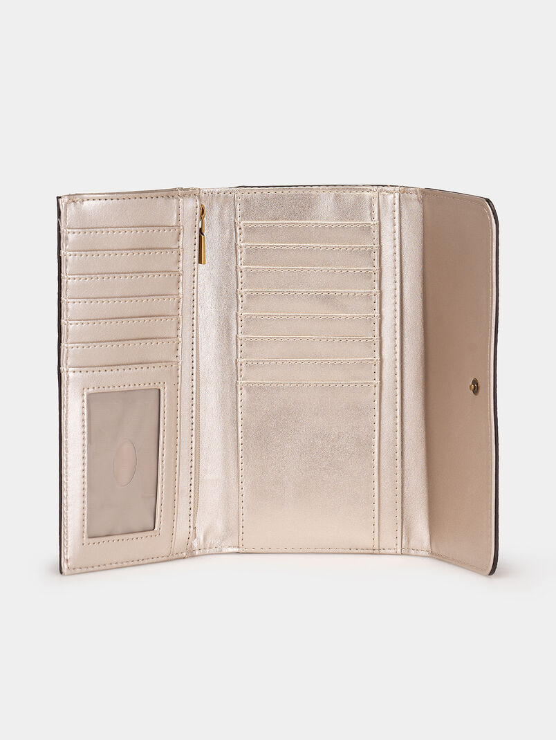 VIBE wallet with 4G logo print - 3