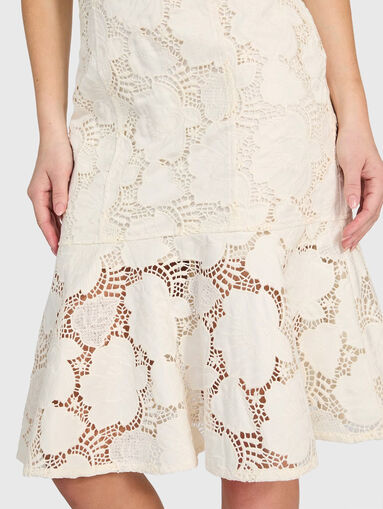 MAISY lace midi dress - 4