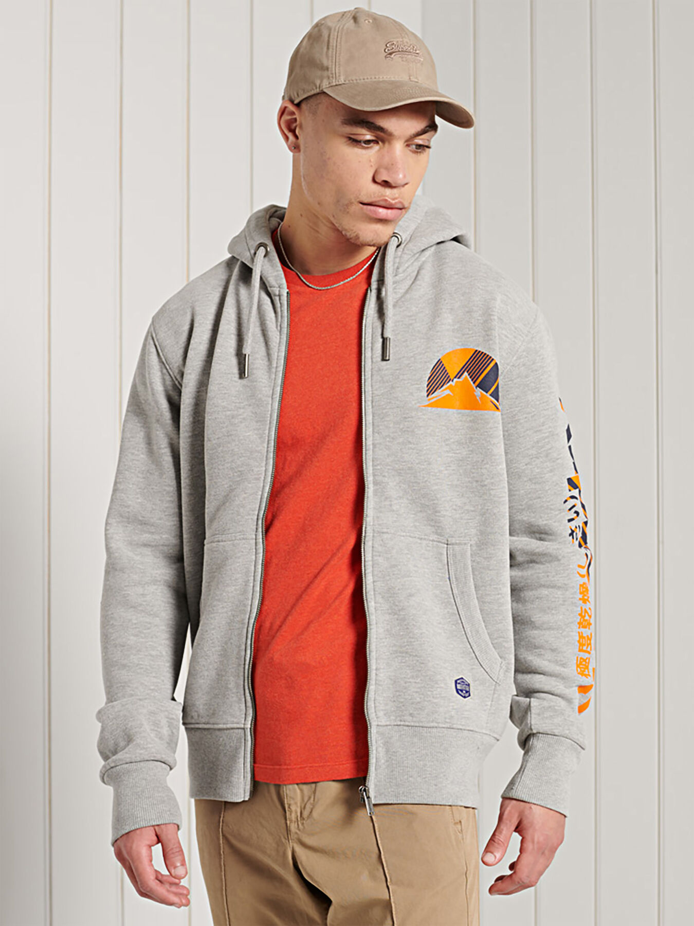 Superdry mountain zip hoodie hotsell