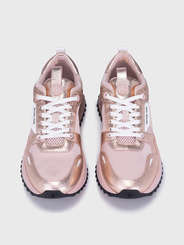 THEO pink sneakers with shiny details - 5