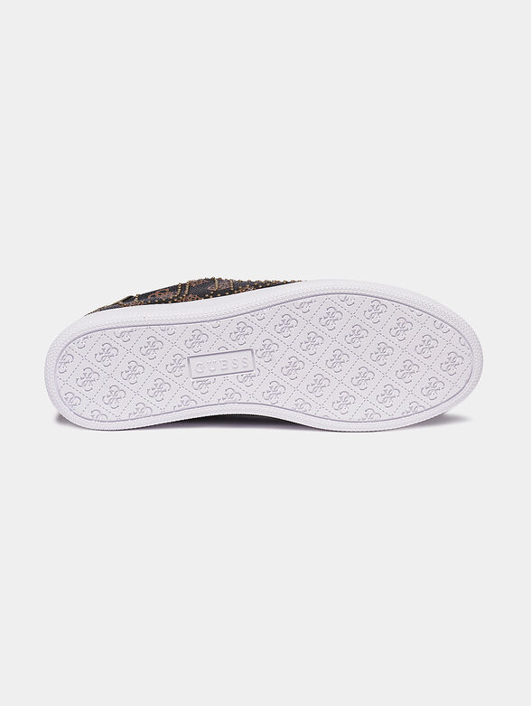 RAZZ Sneakers with logo print and studs - 5