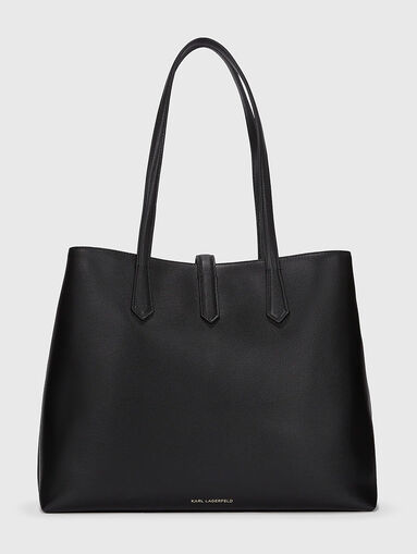 Big leather bag with logo - 3