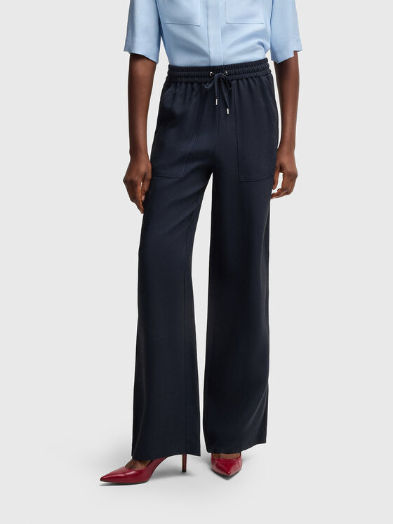 Trousers with ties - 1