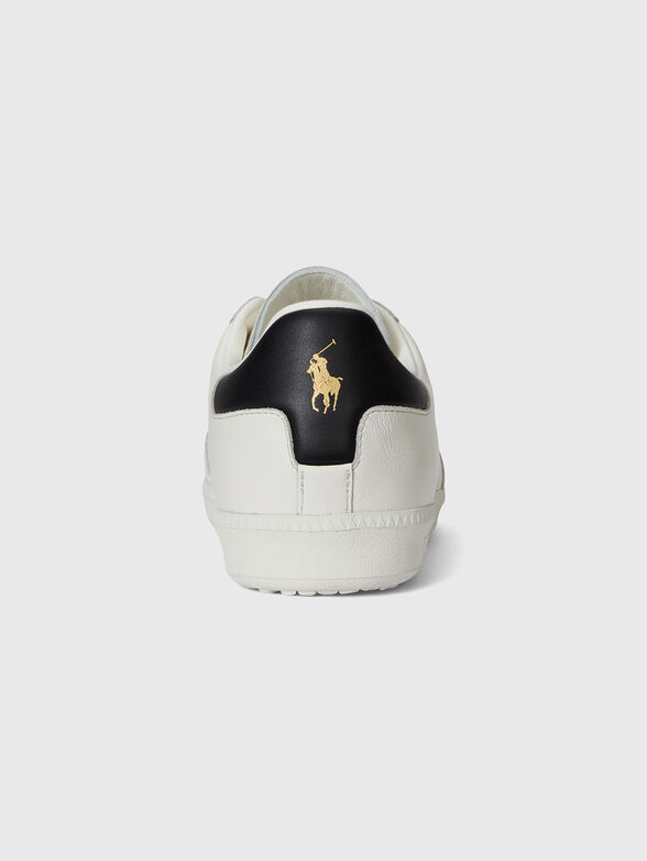 White leather sneakers - 3