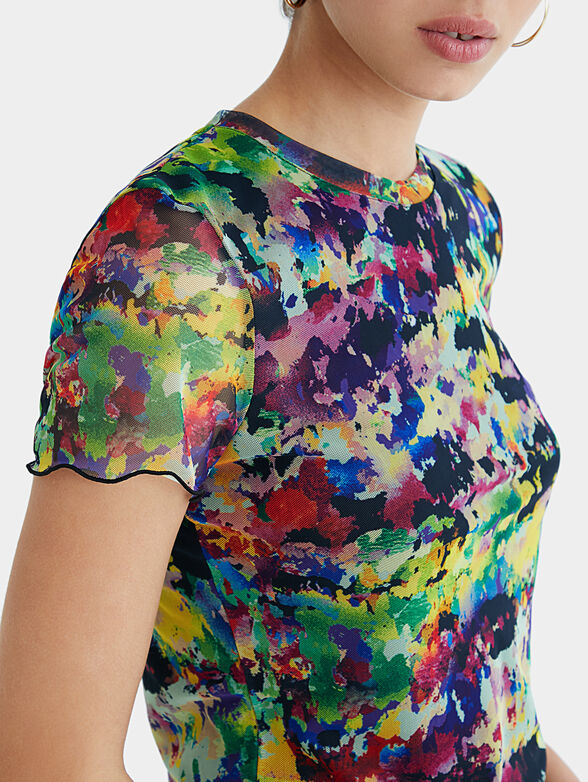 ELOISSE T-shirt with art print - 3