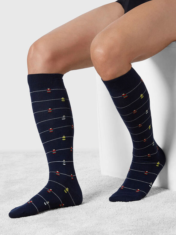 VARSITY socks with print - 2