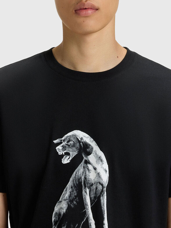 Cotton printed T-shirt - 4