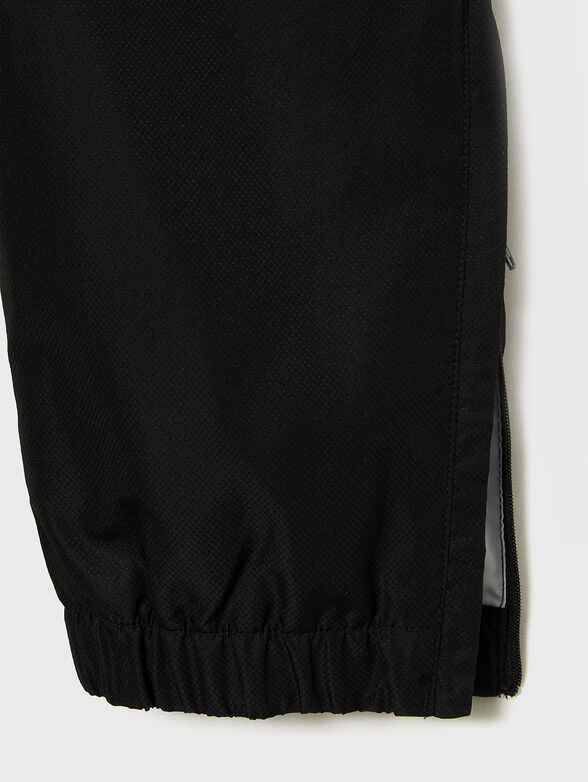 Sports trousers with logo detail  - 5