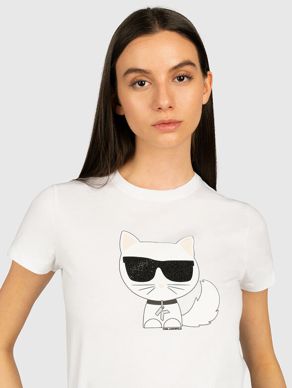 K/IKONIK Choupette T-shirt in black - 2