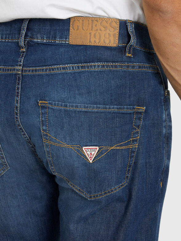 JAMES blue jeans with washed effect - 3