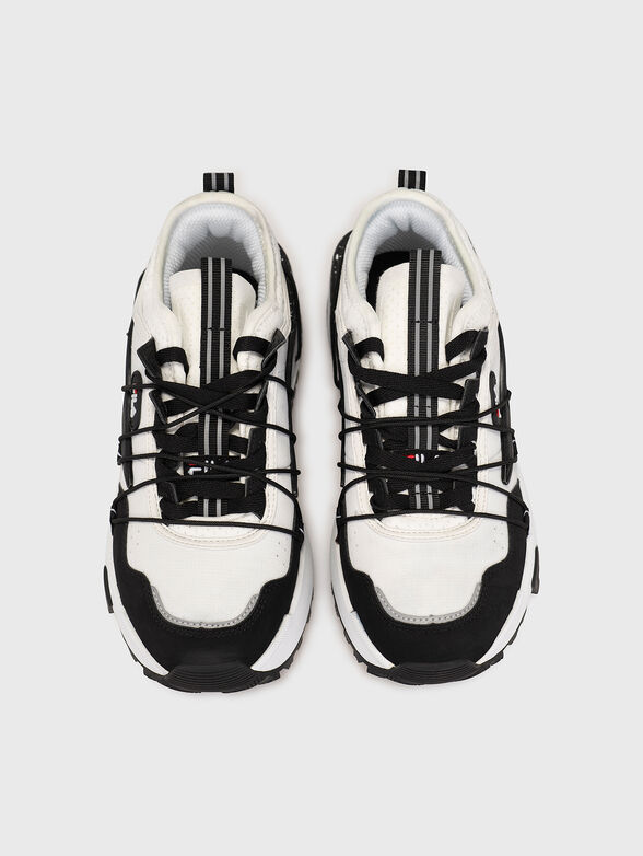 UPGR8 H black sports shoes - 6