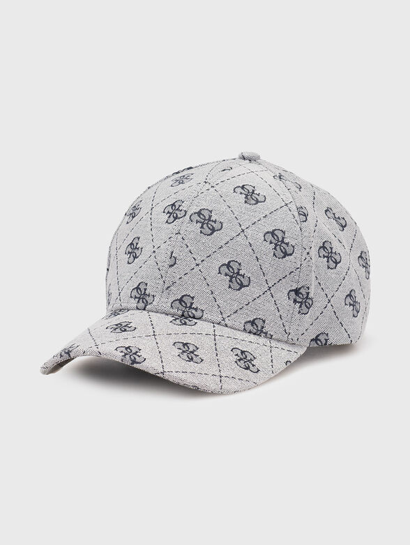 Baseball cap with 4G logo print - 1