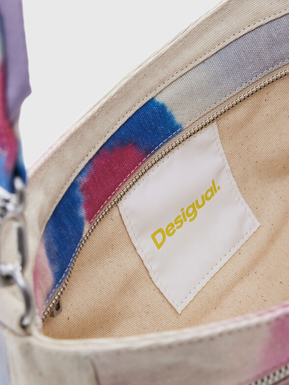 Crossbody bag with multicolor print - 6