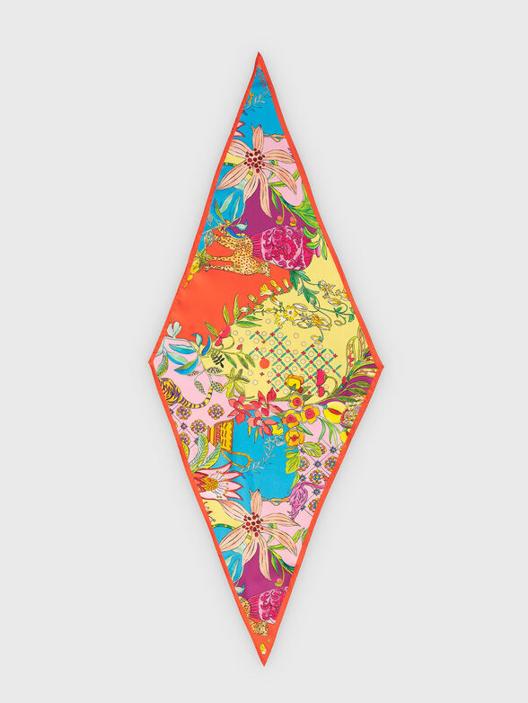 Floral print scarf - 3