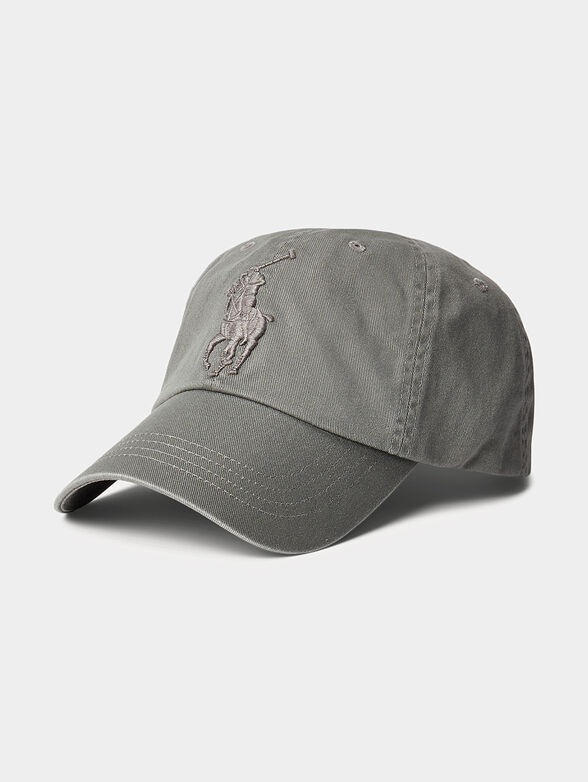 Hat with accent embroidery - 1