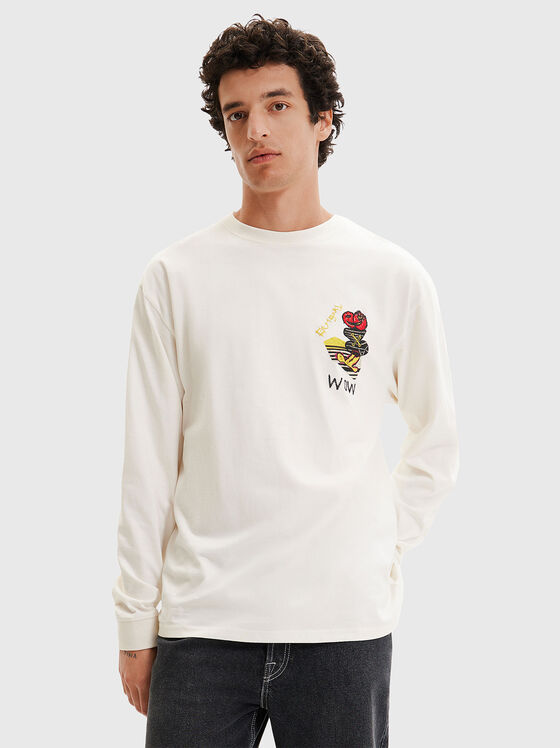 Блуза ELMO с акцентен гръб - 1