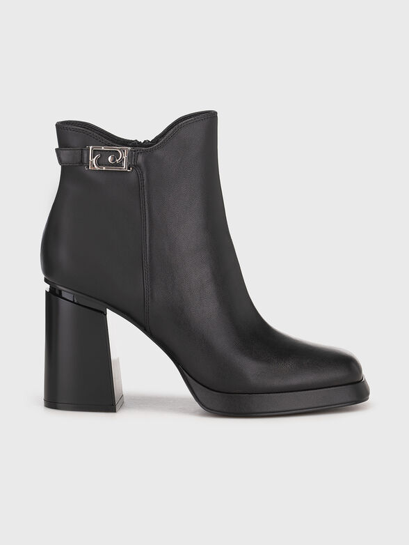 NANA' 02 black leather boots - 1