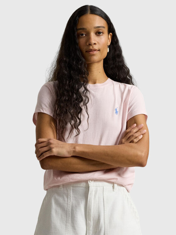 Тениска с бродирано лого - 1