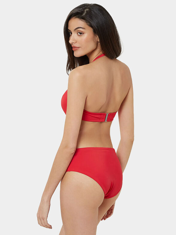 ESSENTIALS bikini bottom with accent bow - 3