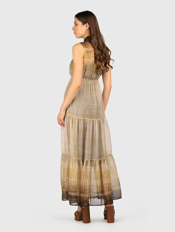 Maxi dress with buttons - 1